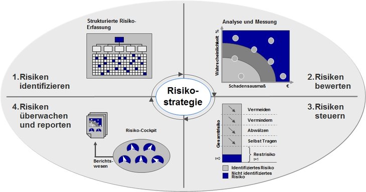 Der Regelkreis des Risikomanagements in der Praxis